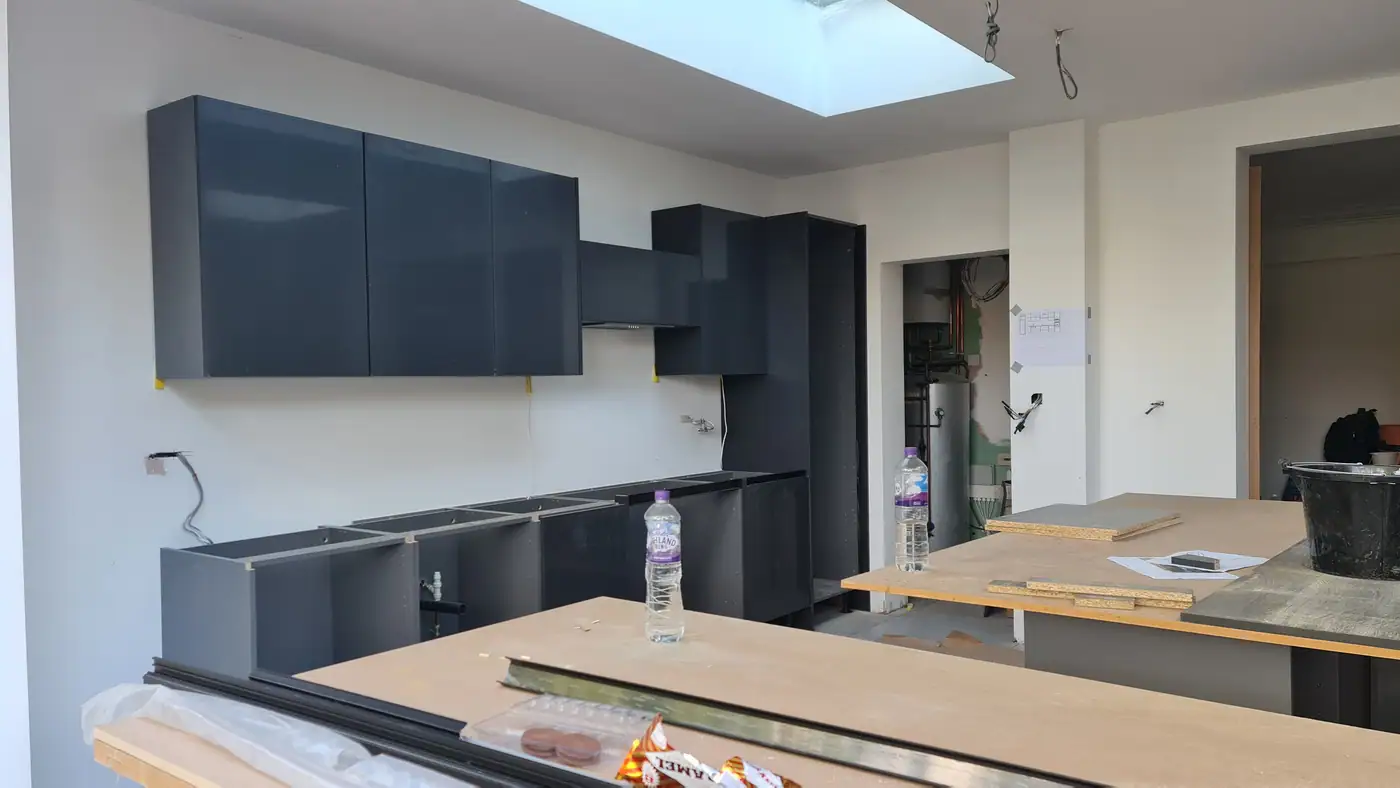 Beyty kitchen and interior work in progress