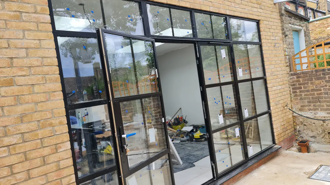Beyty completed construction work in London